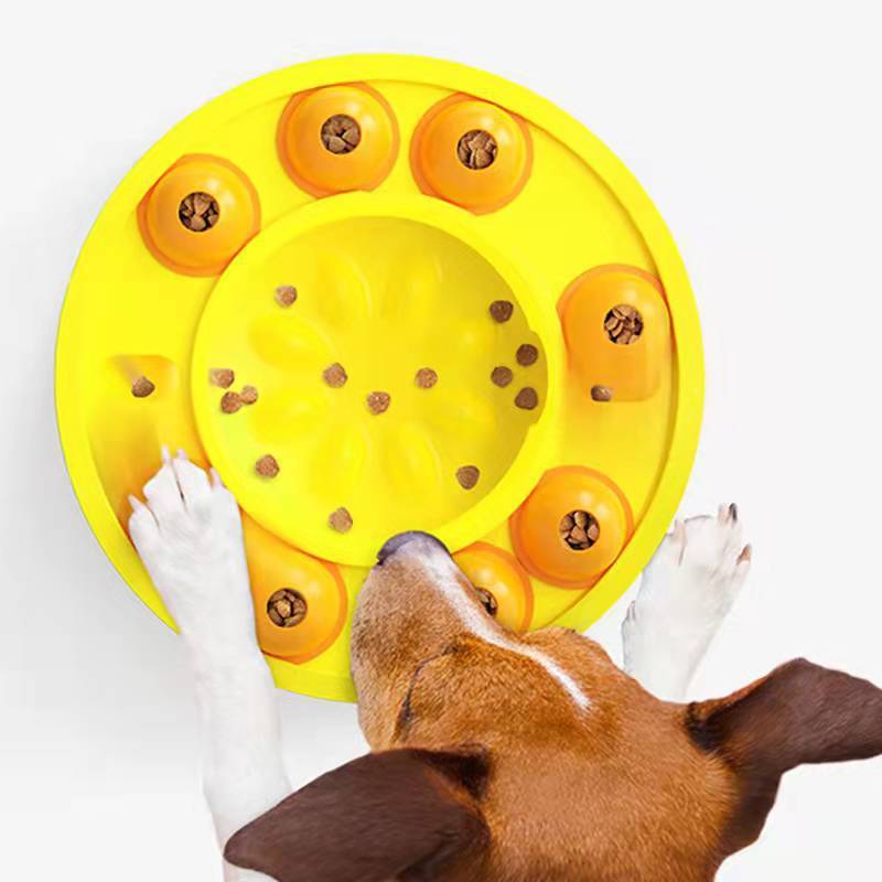 Interactive Dog Slow Feeder & Puppy IQ Trainer Puzzle - Canine Companions