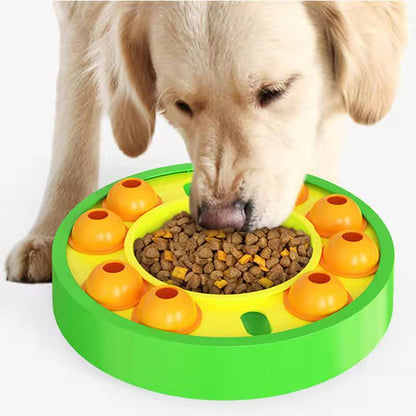 Interactive Dog Slow Feeder & Puppy IQ Trainer Puzzle - Canine Companions