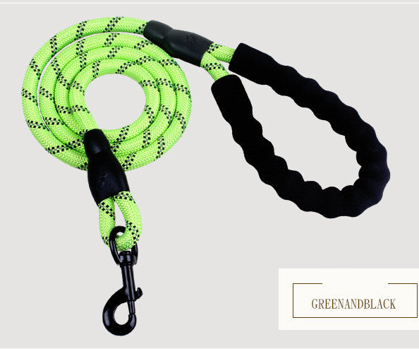 Reflective Safety Dog Leash with Cushioned Grip Handle - Canine Companions