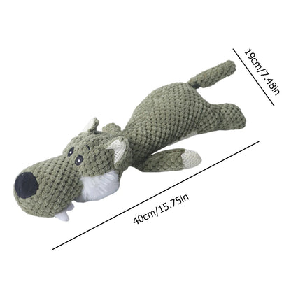 Chew Resistant Squeaky Plush Toy for Dogs - Canine Companions